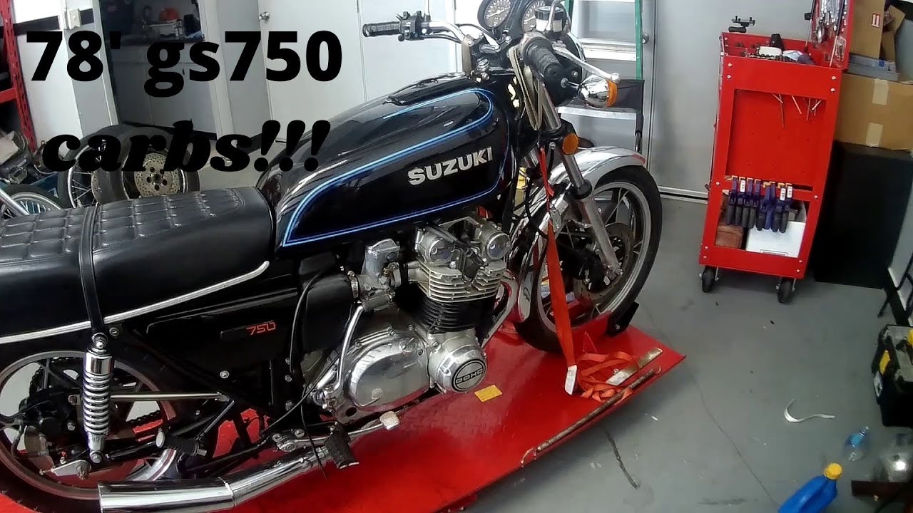 78 suzuki gs750 carburetors...yay!?!