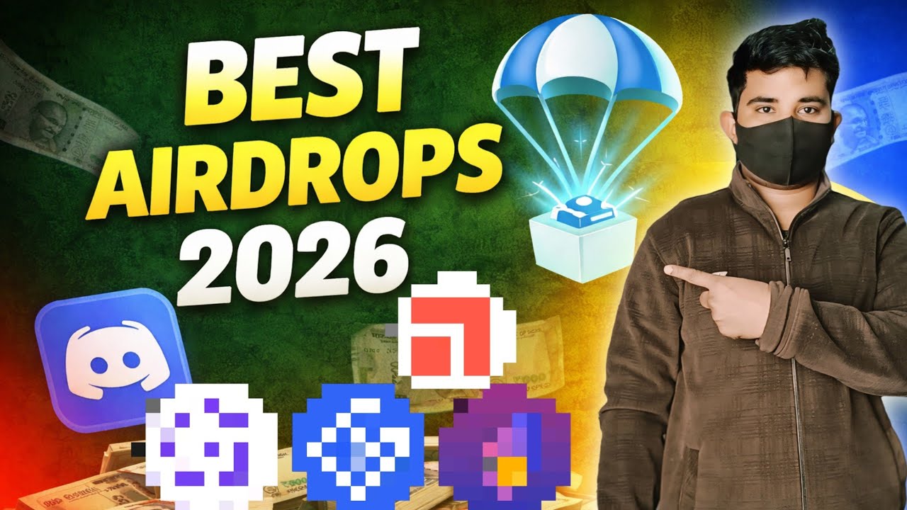 Best Airdrops to Farm in 2026 | Best Crypto Airdrop 2026 | New discord role Airdrop