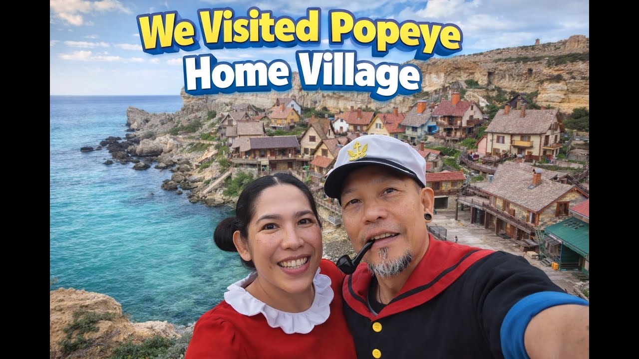Don't Go to Popeye Village Until You Watch This! 🛑 #Malta #TravelVlog #TravelGuide #EuropeTravel
