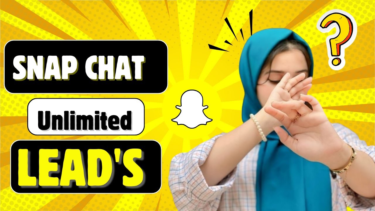 How to lead generation in snapchat Snap chat working