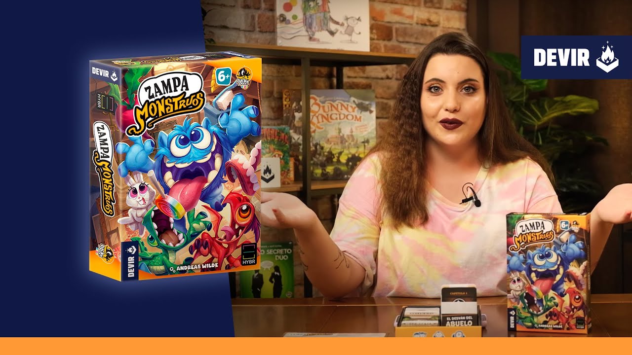 ✅ Cómo jugar a Zampa Monstruos - Devir