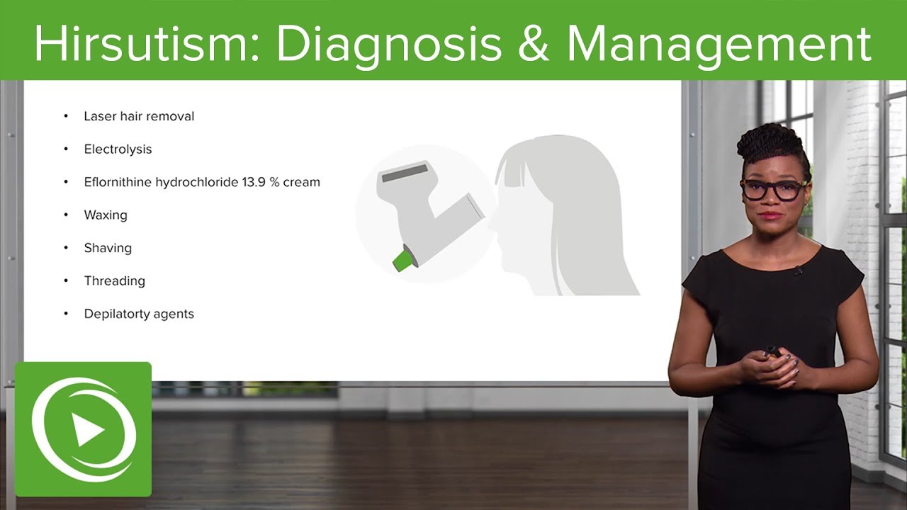 Hirsutism: Diagnosis, Examination, Management &ndash; Gynecology | Lecturio