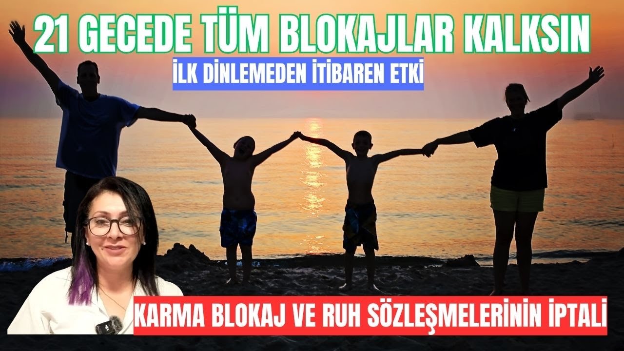 BLOKAJ KARMA TEMİZLİĞİ & RUHSAL ARINMA GEÇMİŞ YAŞAM ŞİFASI | DERİN UYKU MEDİTASYONU