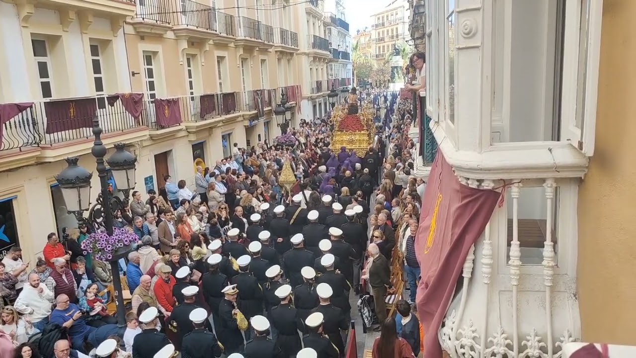 SEMANA SANTA CÁDIZ 2025 DOMINGO DE RAMOS: CRISTO DE LA HUMILDAD Y PACIENCIA