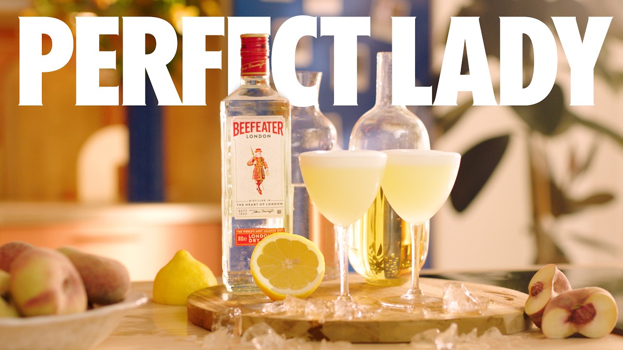 Perfect Lady vs Peachy Lady | Gin Drinks | Absolut Drinks With Rico