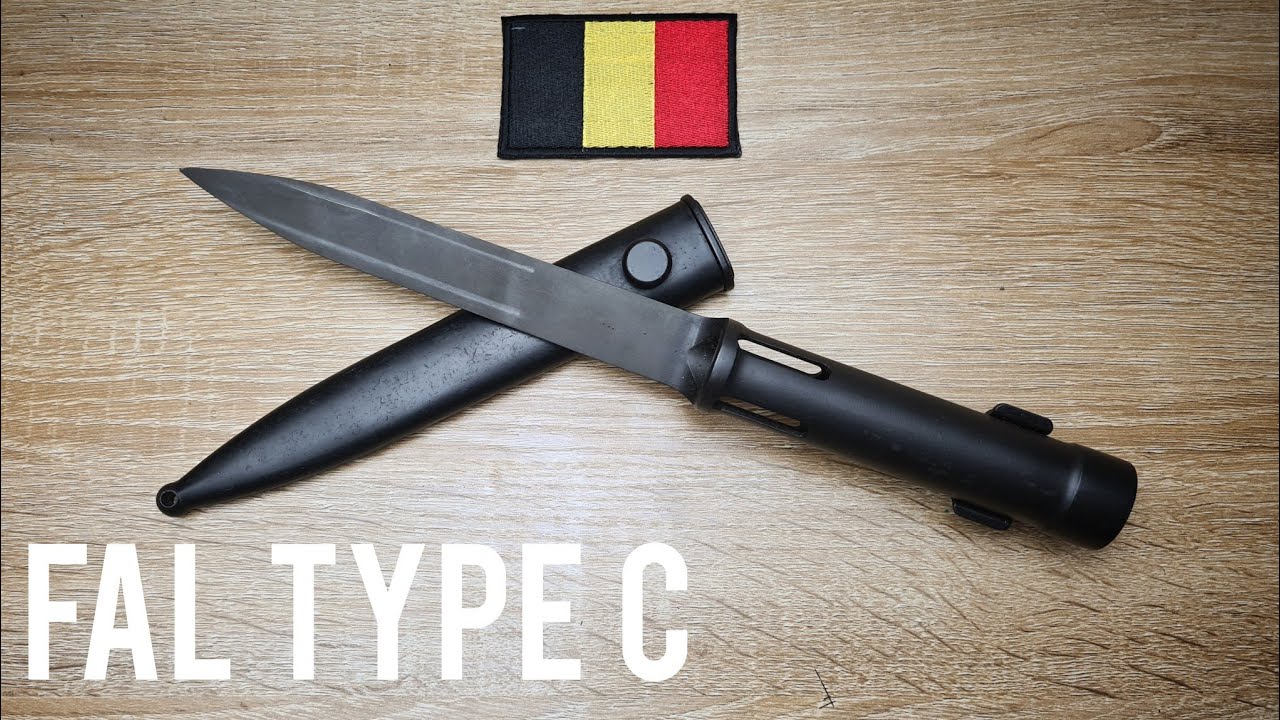 FN FAL Type C bayonet.