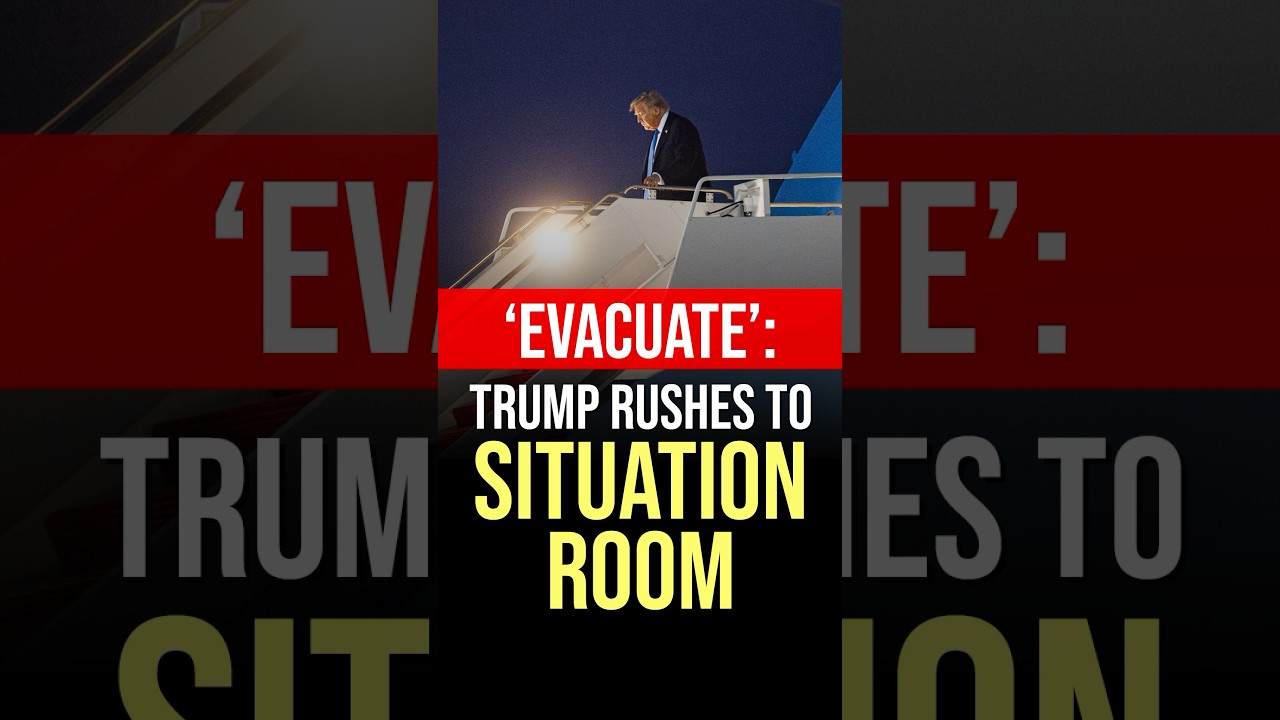 Trump Issues Urgent Warning as He Heads to Situation Room