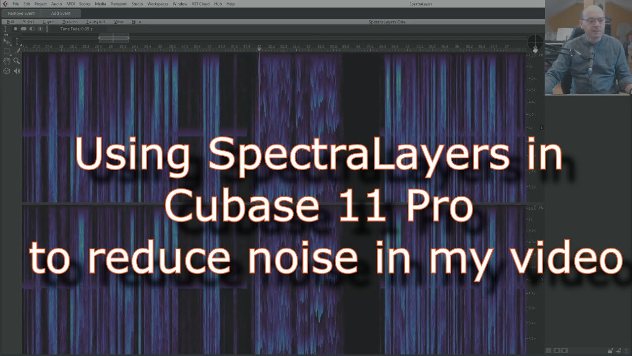 Using SpectraLayers in Cubase 11 Pro to reduce noise in video - Cubase quick tip