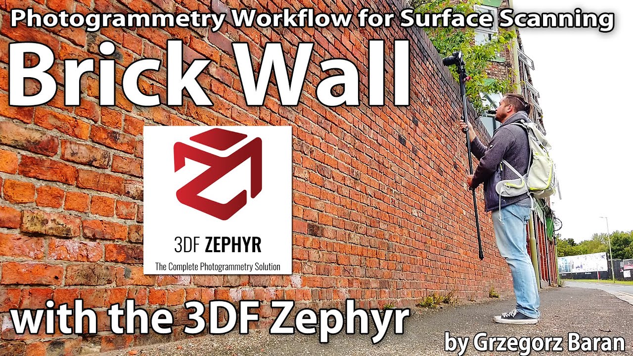 Photogrammetry Workflow - Brick Wall with the 3DF Zephyr