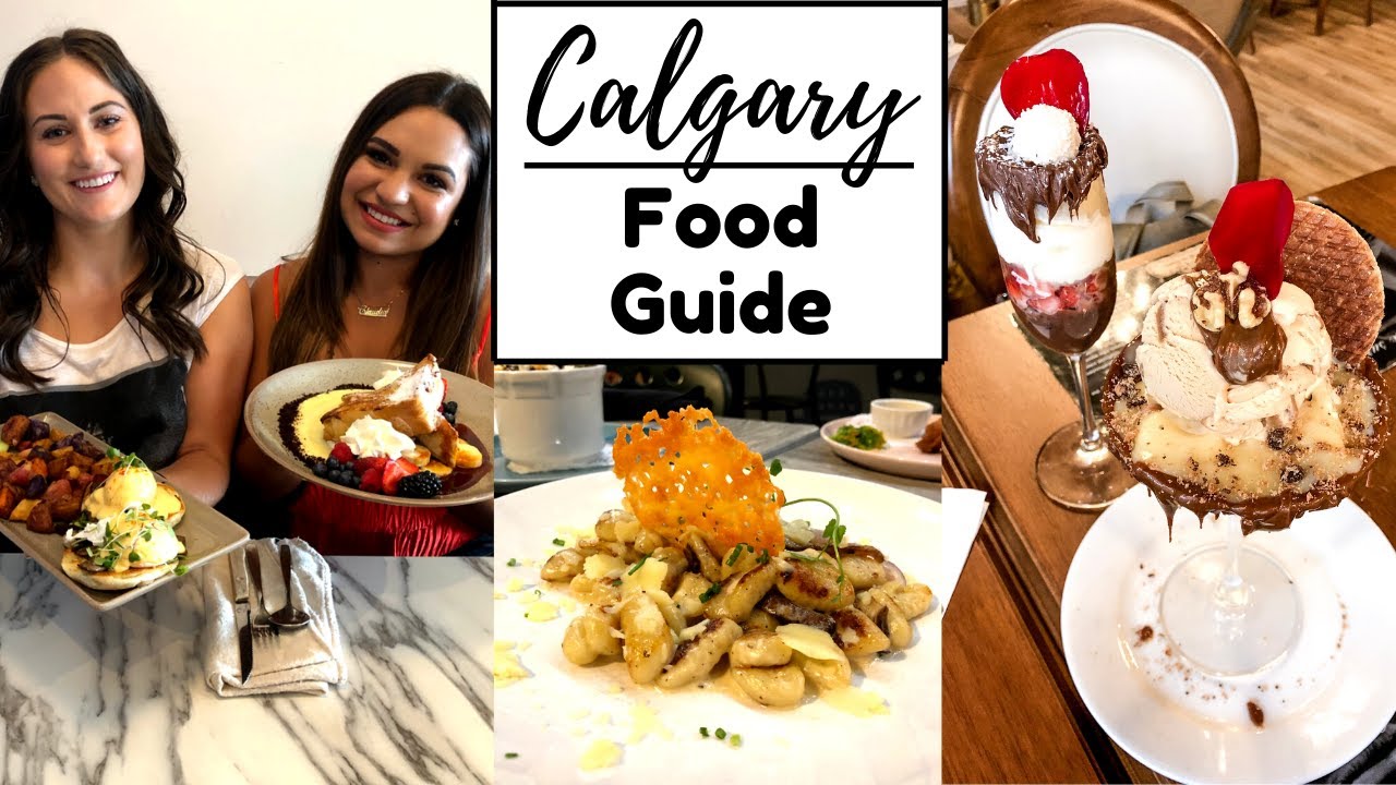 WHERE TO EAT IN CALGARY (Food Tour Vlog) | SB