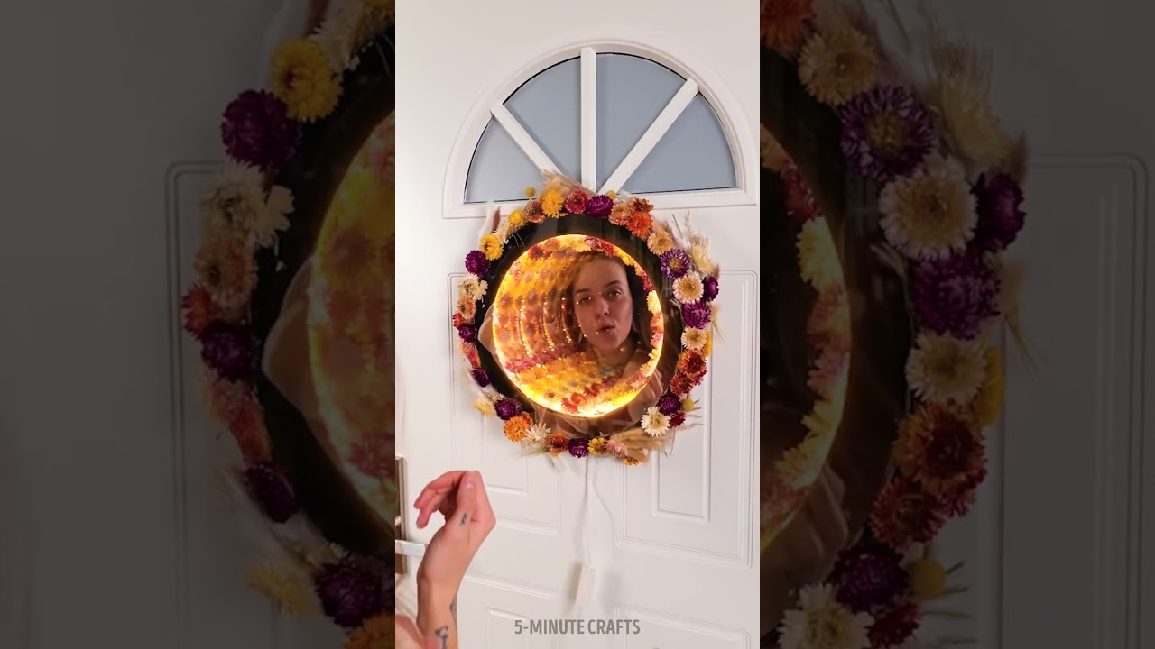 Enchanted DIY Mirror Inspired by Hogwarts 🏰🪞