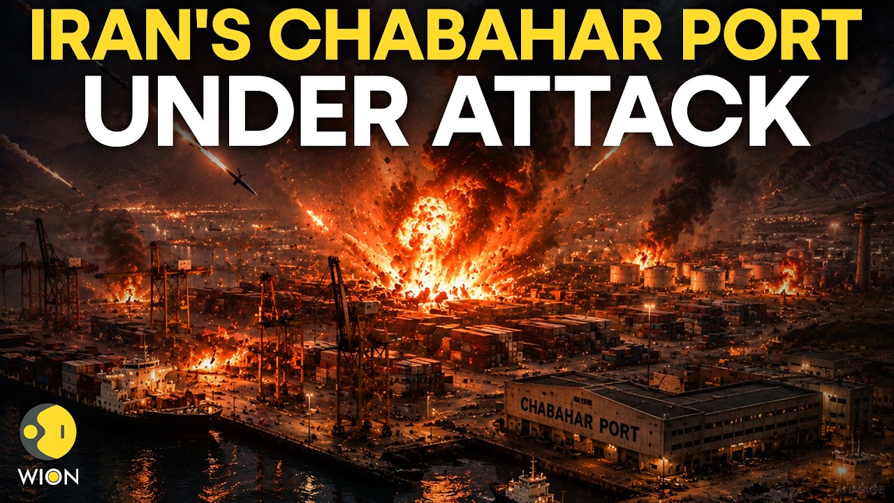 US-Iran War: Chabahar Port Under Attack, Huge Plume Of Smoke Rises In Southern Iran | Originals