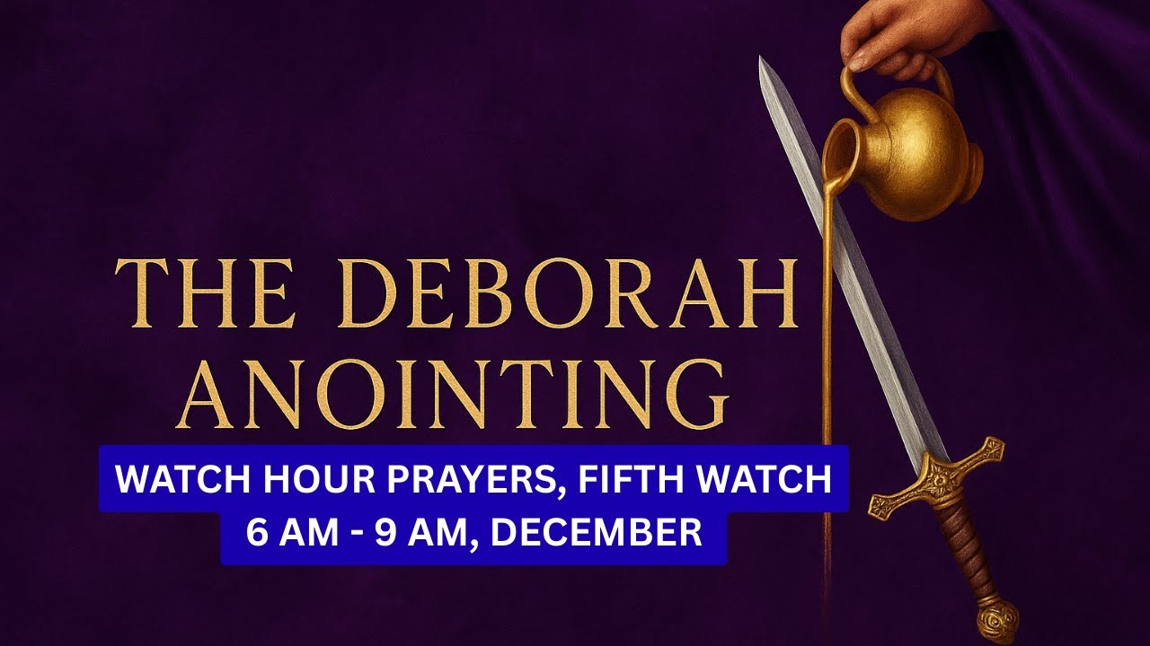 5th Watch Prayer | December — Utterly Destroy It Before 2026 | Purpose, Productivity (6 AM–9 AM)