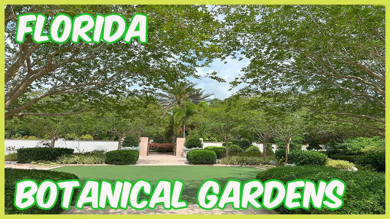 Exploring the Florida Botanical Gardens | A Tropical Paradise!