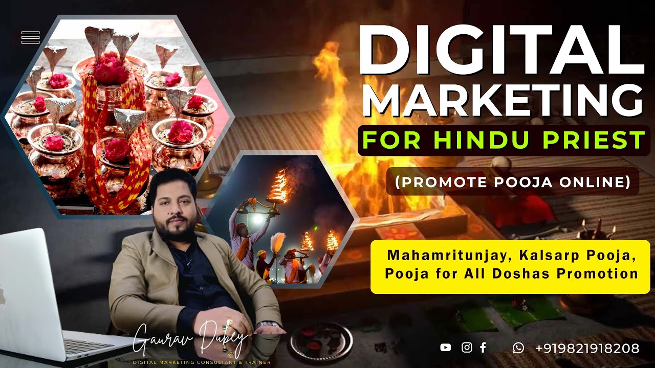 Digital Marketing for Pooja Booking, Leads SEO PPC for Kalsarp Dosha, MahaMritunjaya | GauravDubey