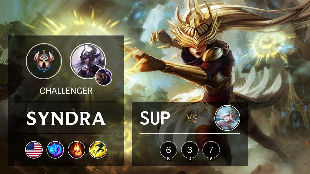 Syndra Support vs Janna - NA Challenger Patch 9.9