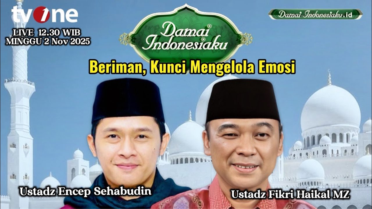 [LIVE] MINGGU 2 NOV 2025 • Ustadz Encep Sehabudin, Ustadz Fikri Haikal MZ