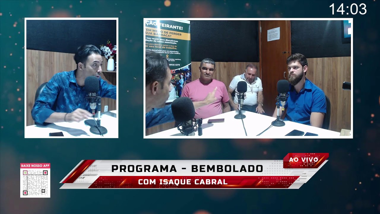 BEMBOLADO COM ISAAC CABRAL  - 16/05/22