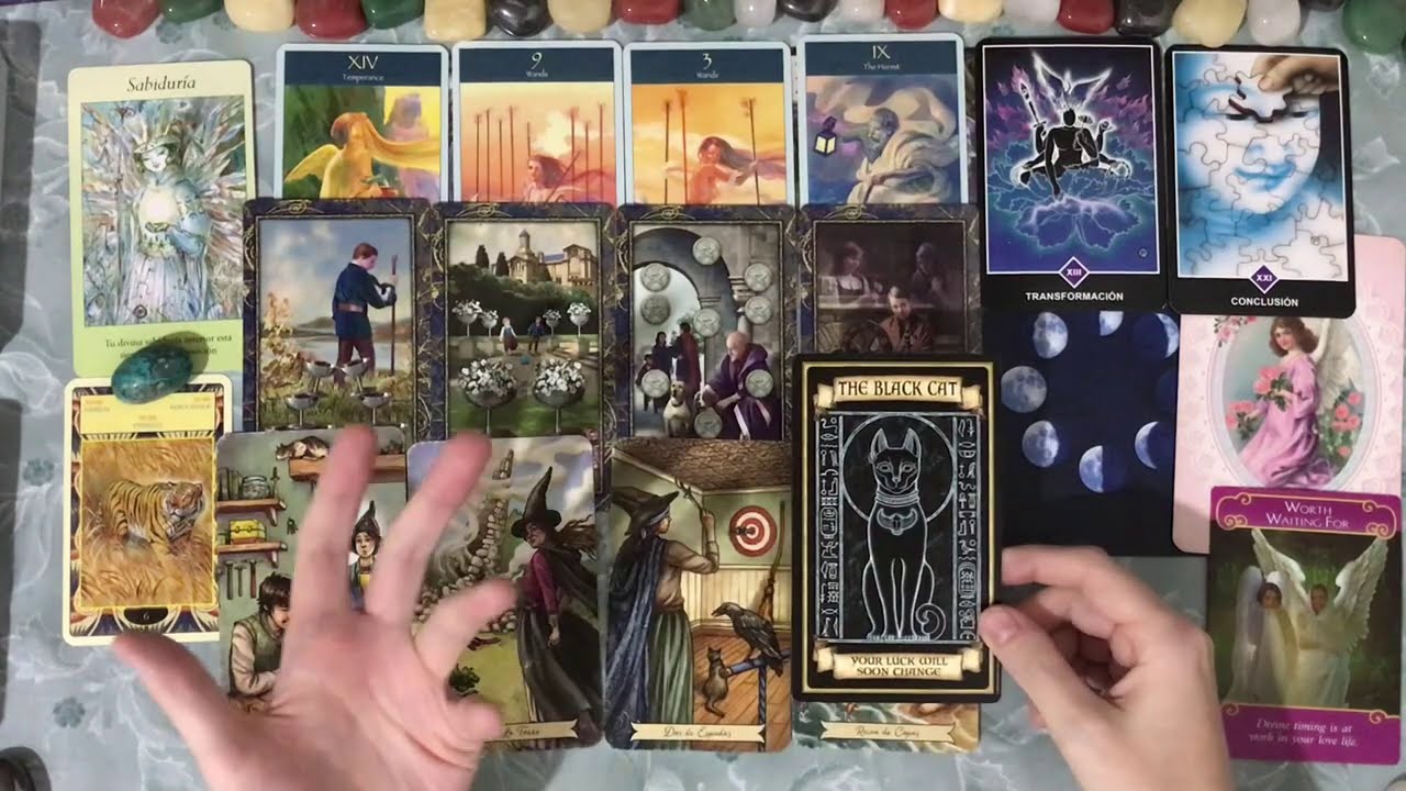 Su actitud me confunde Tarot interactivo amor