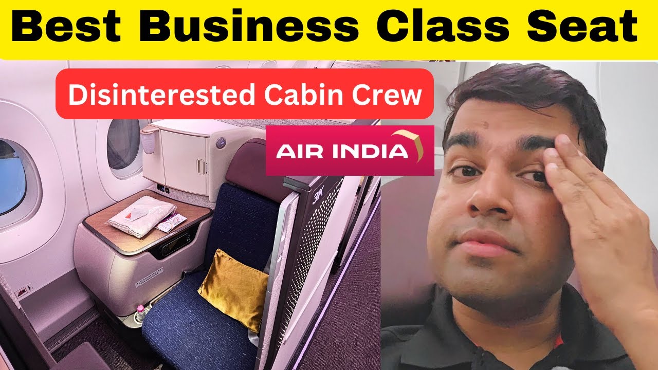 Обзор полета Air India | Бизнес-класс Дели — Лондон A350 | Стоит ли оно того?
