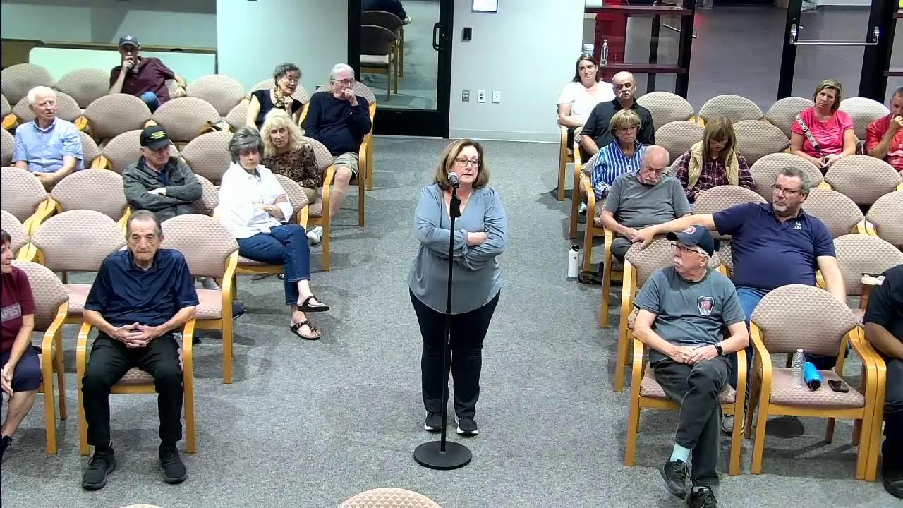 Fire Department of Montgomery Township Expansion Town Hall Meeting