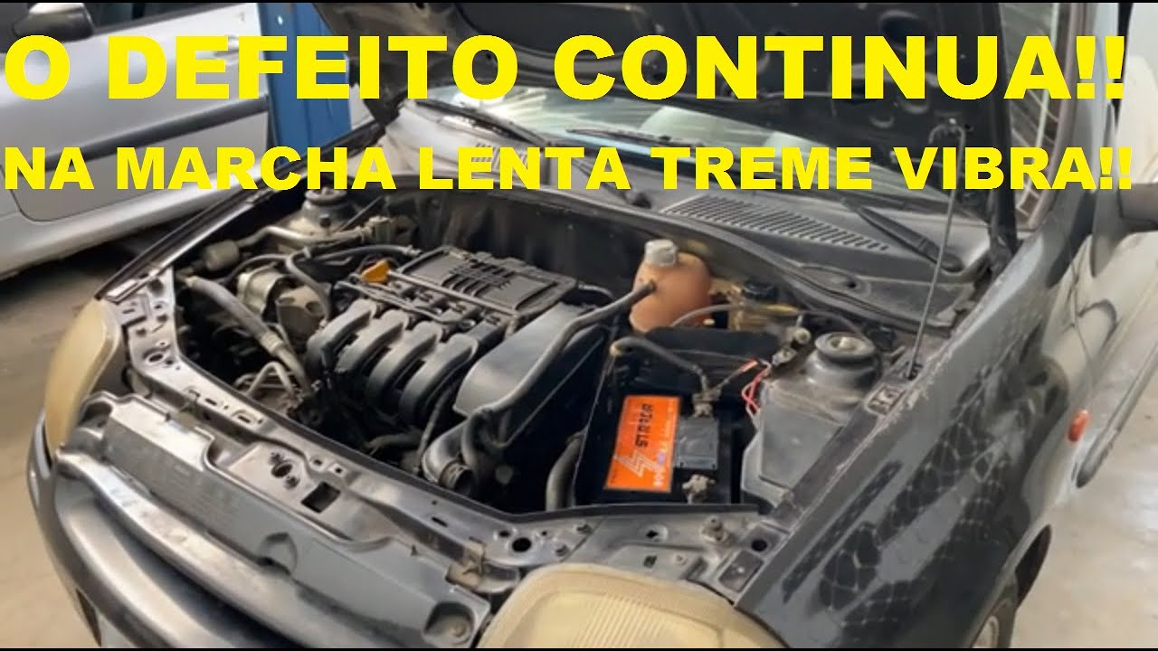CARRO NA MARCHA LENTA VIBRANDO TREMENDO VOLANTE E ALAVANCA DE MARCHA CLIO LOGAN SANDERO DUSTER!