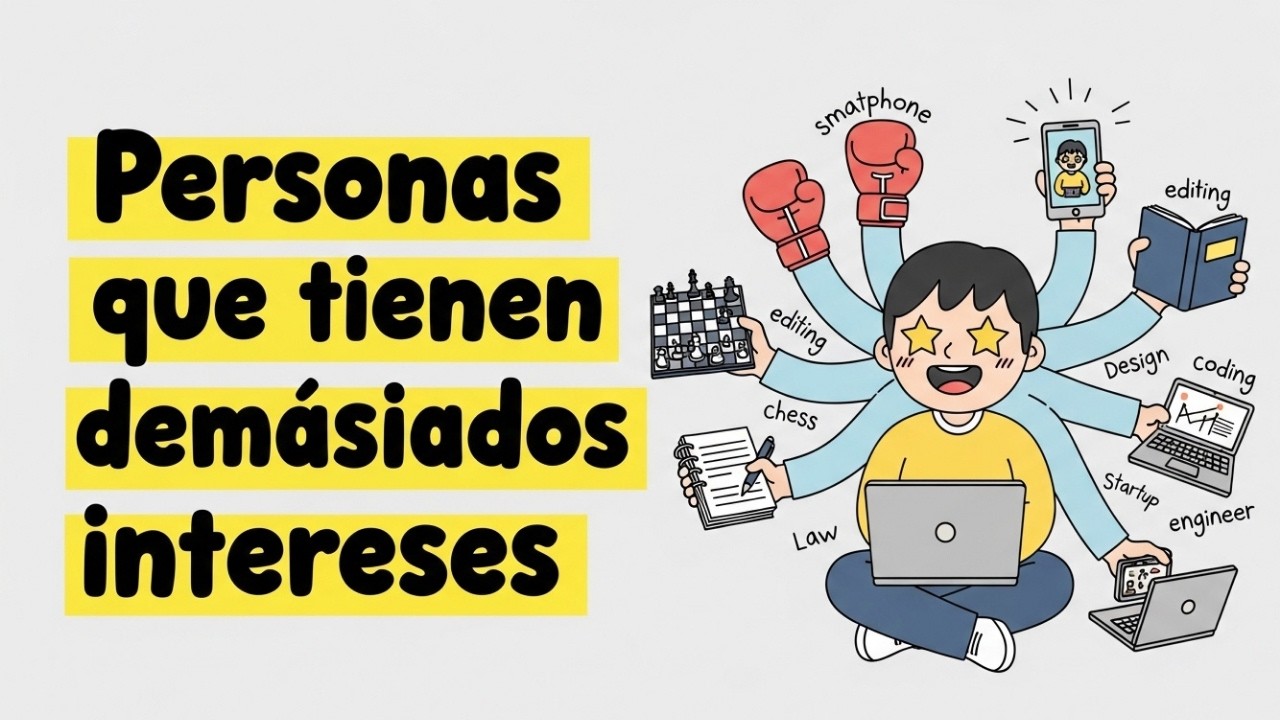 Psicología de las Personas Que Tienen Demasiados Intereses