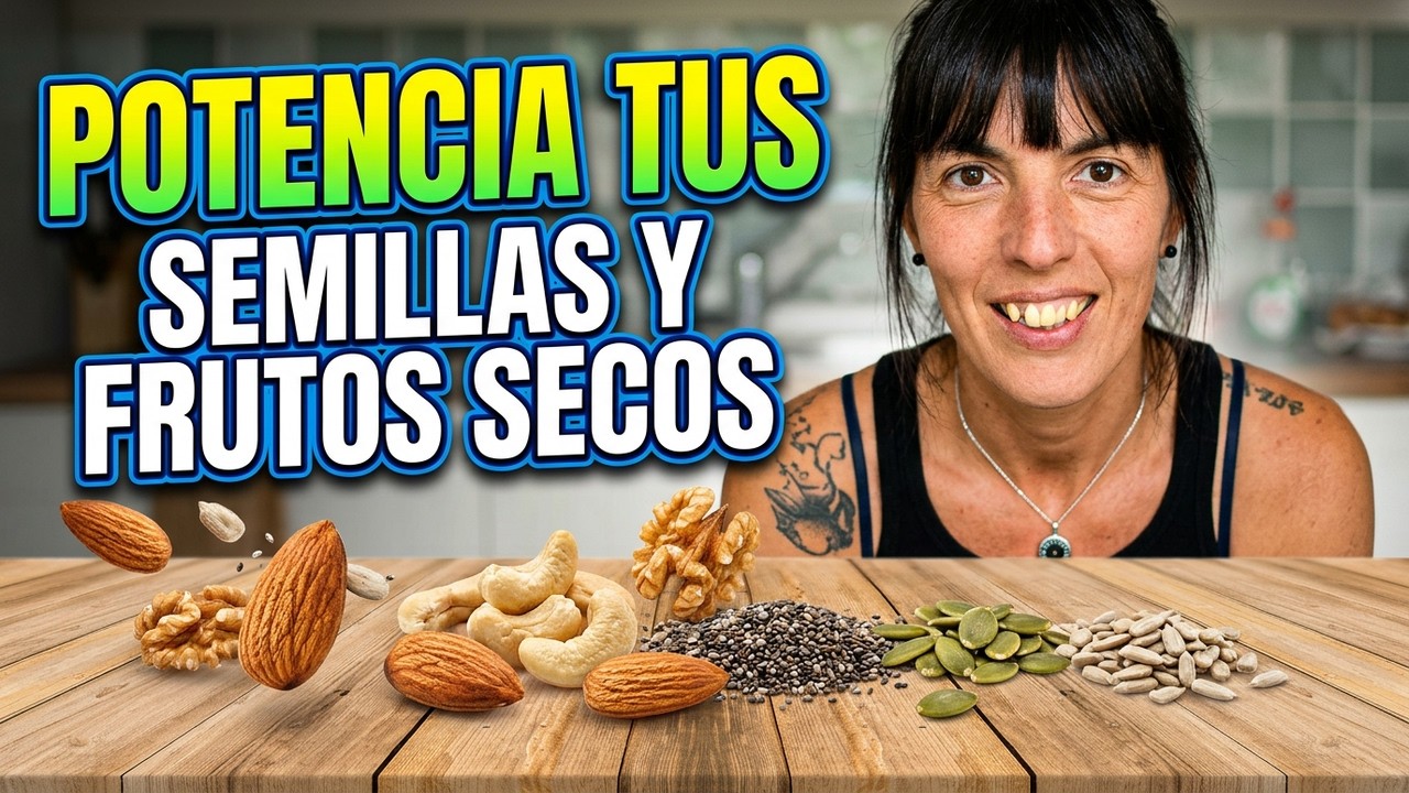 Cómo consumir frutos secos y semillas