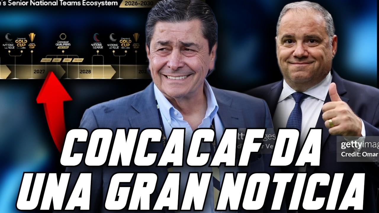 ¡TREMENDO NOTICION! CONCACAF LE REGALA UN GRAN DETALLE A GUATEMALA Y A CENTRO AMERICA