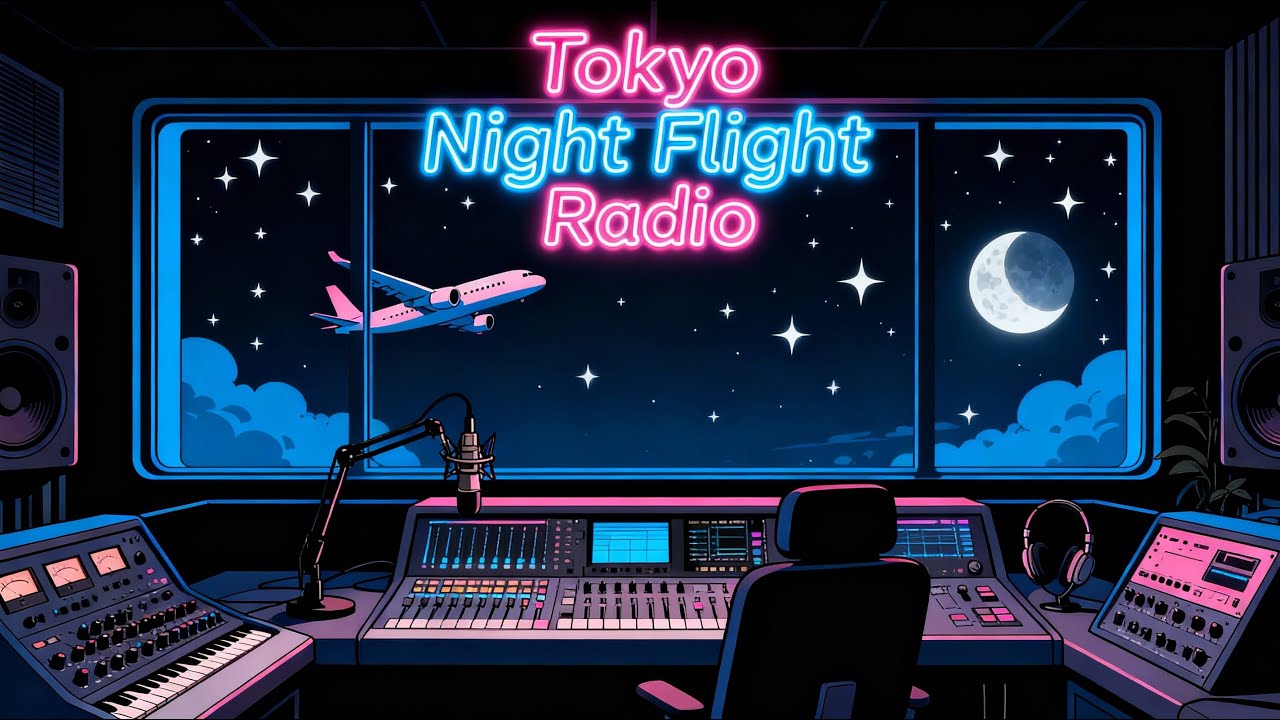 # 183 Tokyo Night Flight Radio | Lo-fi World Fusion Grooves | Cross-Cultural Soundscape