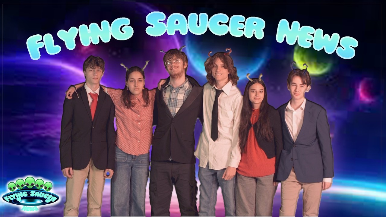 Flying Saucer News | TV News Broadcast Class Project