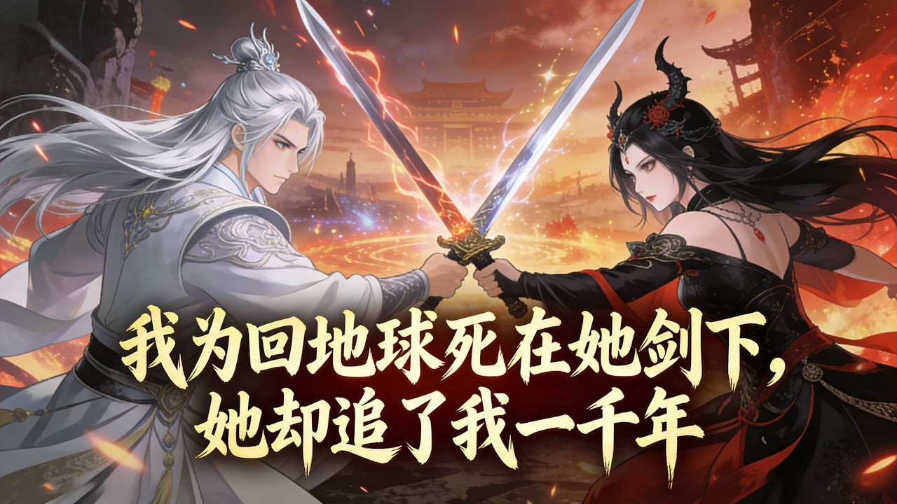 【Multi Sub】《我為回地球死在她劍下，她卻追了我一千年》當仙尊與魔尊在末世重逢，這一戰撕碎天道棋局#漫劇 #動態漫 #AI漫劇 #動漫 #動畫