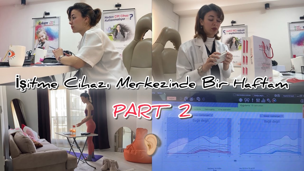 BİR ODYOLOĞUN İŞ G&Uuml;NLERİ | PART 2 🦻🏼👩🏼&zwj;⚕️ #vlog #odyoloji #audiology