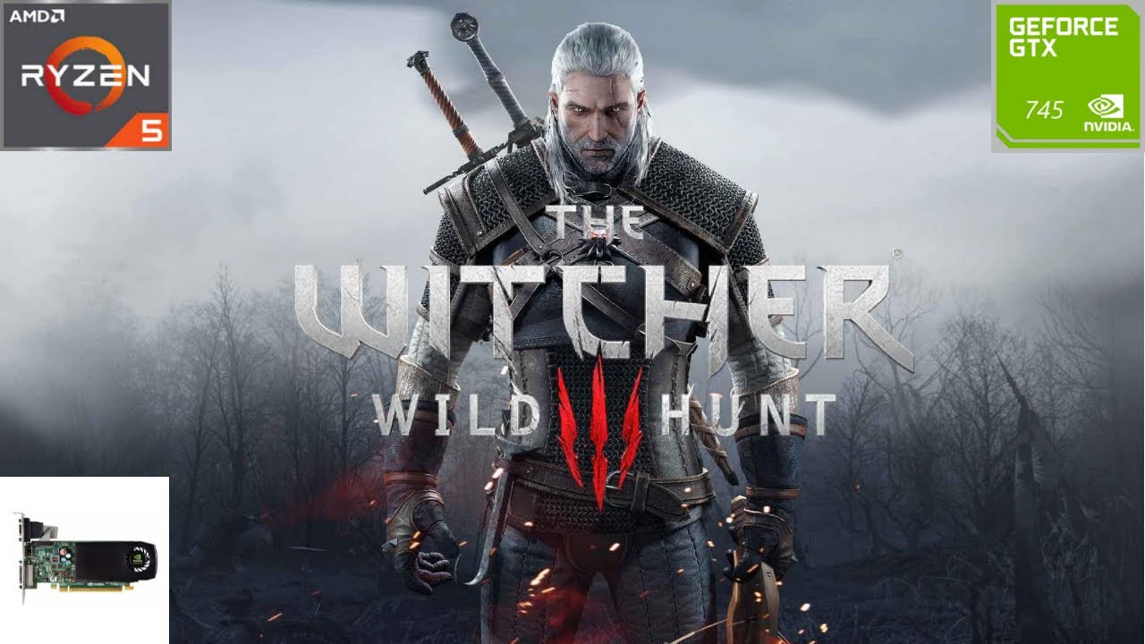 GTX 745  -  [ THE WİTCHER 3 WİLDHUNT ] - Oynanış ve Fps Testi