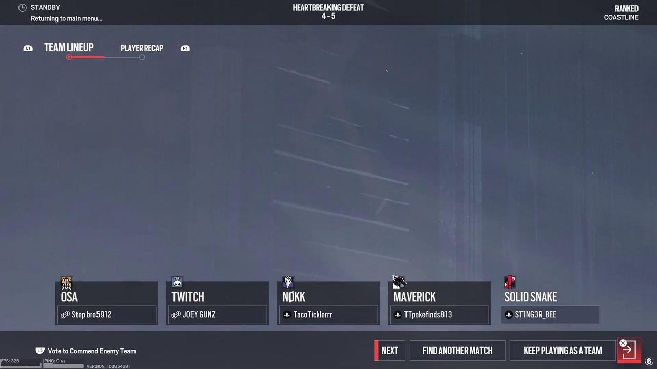Siege ranked