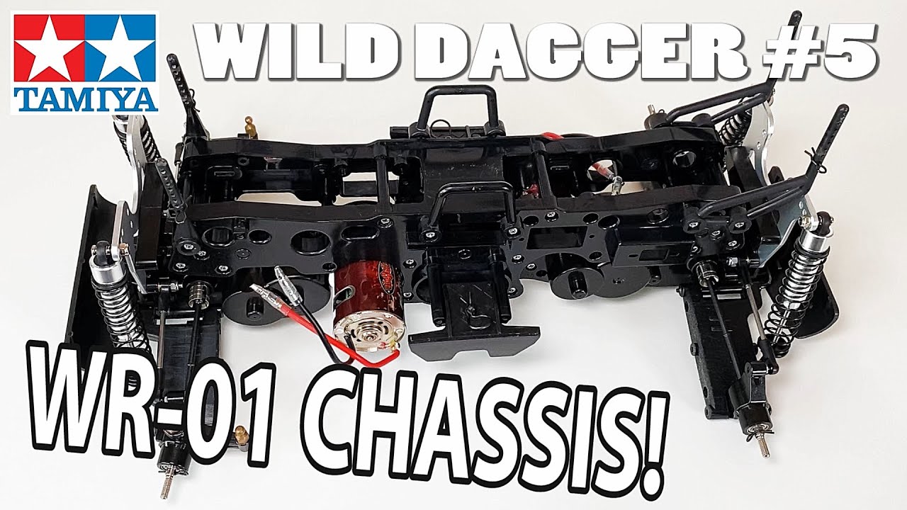 Tamiya Wild Dagger WR-01 Transformation (Episode 5): Complete Chassis Rebuild!