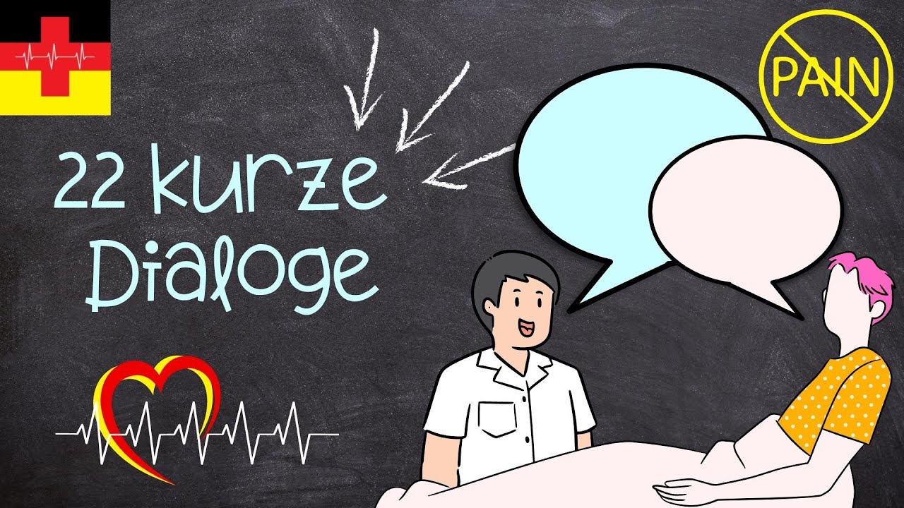 🔥 Schmerzen: 20 typische Mini-Dialoge für deinen Arbeitsalltag in der Pflege (B1/B2)
