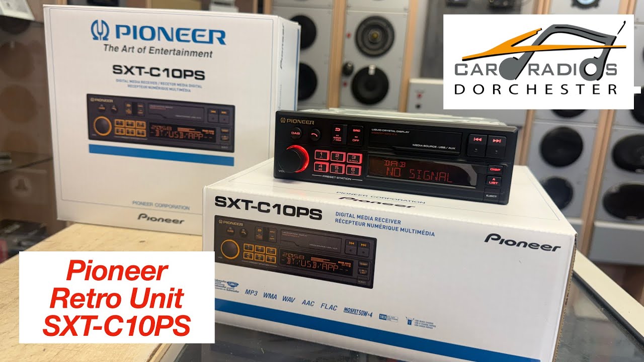 Ретро-автомагнитола от Pioneer - SXT-C10PS