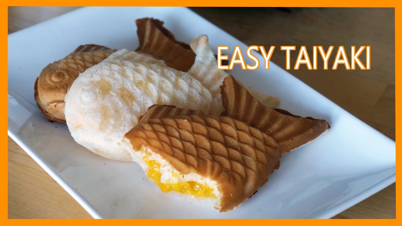Easy Taiyaki w/ Mango-Lime Filling