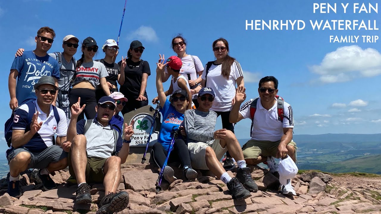 Family trip to Pen y Fan and Henrhyd Waterfall