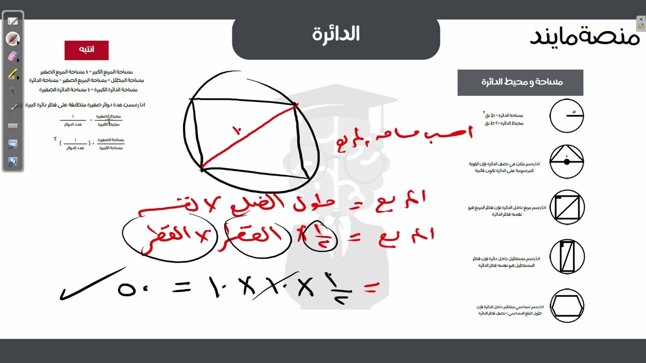 الدائره
