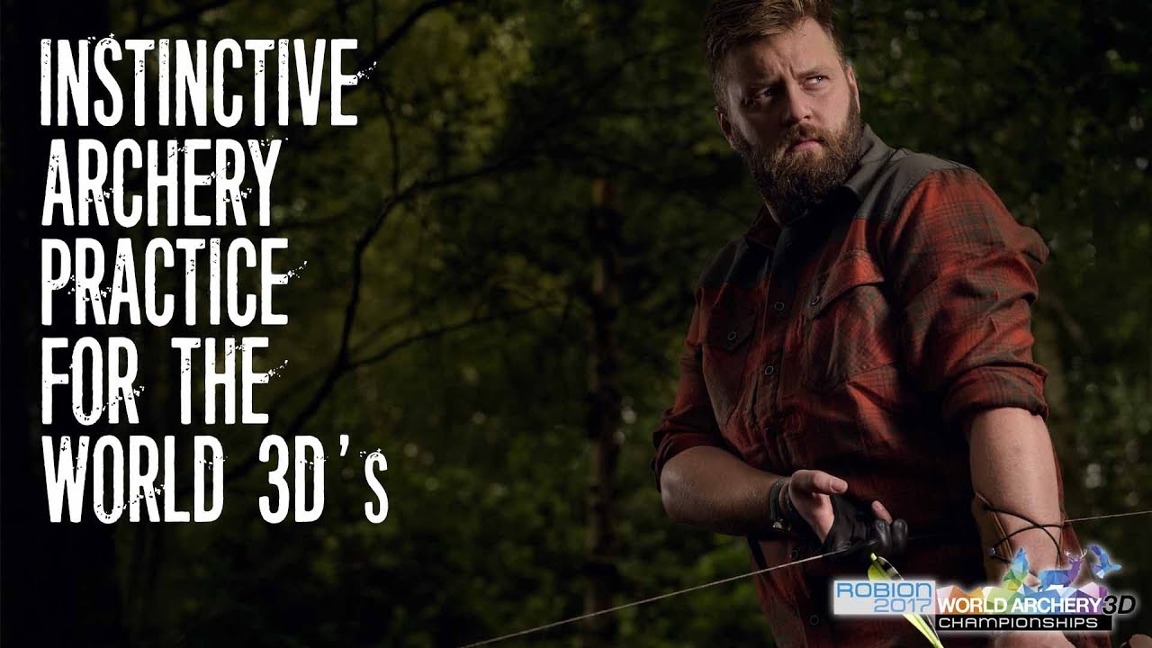 Instinctive archery practice: For the World 3D's (The Grizzly Jim Way)