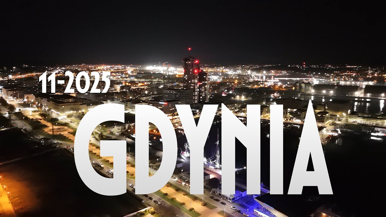 Gdynia nocny przelot 11-2025