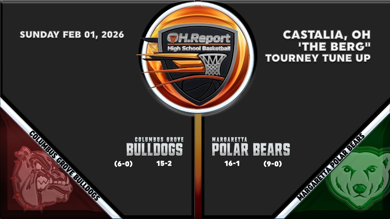 Columbus Grove (15-2) vs Margaretta (16-1) - Girls Basketball @ The Tourney Tune Up