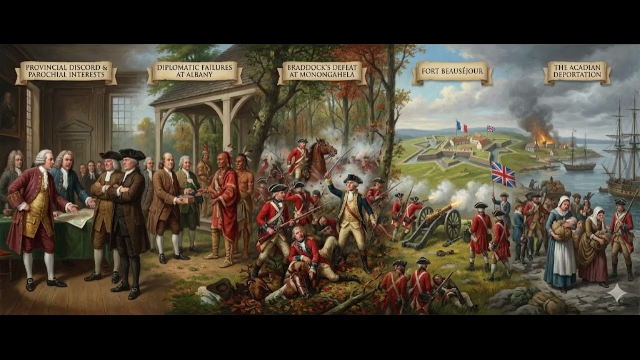 The Fall of Beauséjour and the Acadian Exile