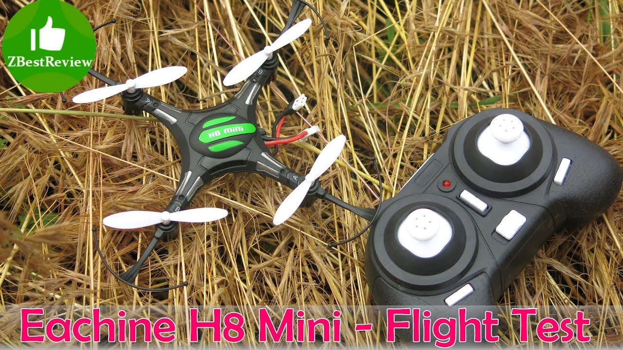 ✔ Eachine H8 Mini - Полеты и вывод по квадрокоптеру! Banggood