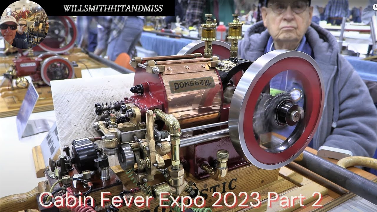 Выставка и аукцион Cabin Fever Model Expo & Auction 2023, часть 2: Модели двигателей