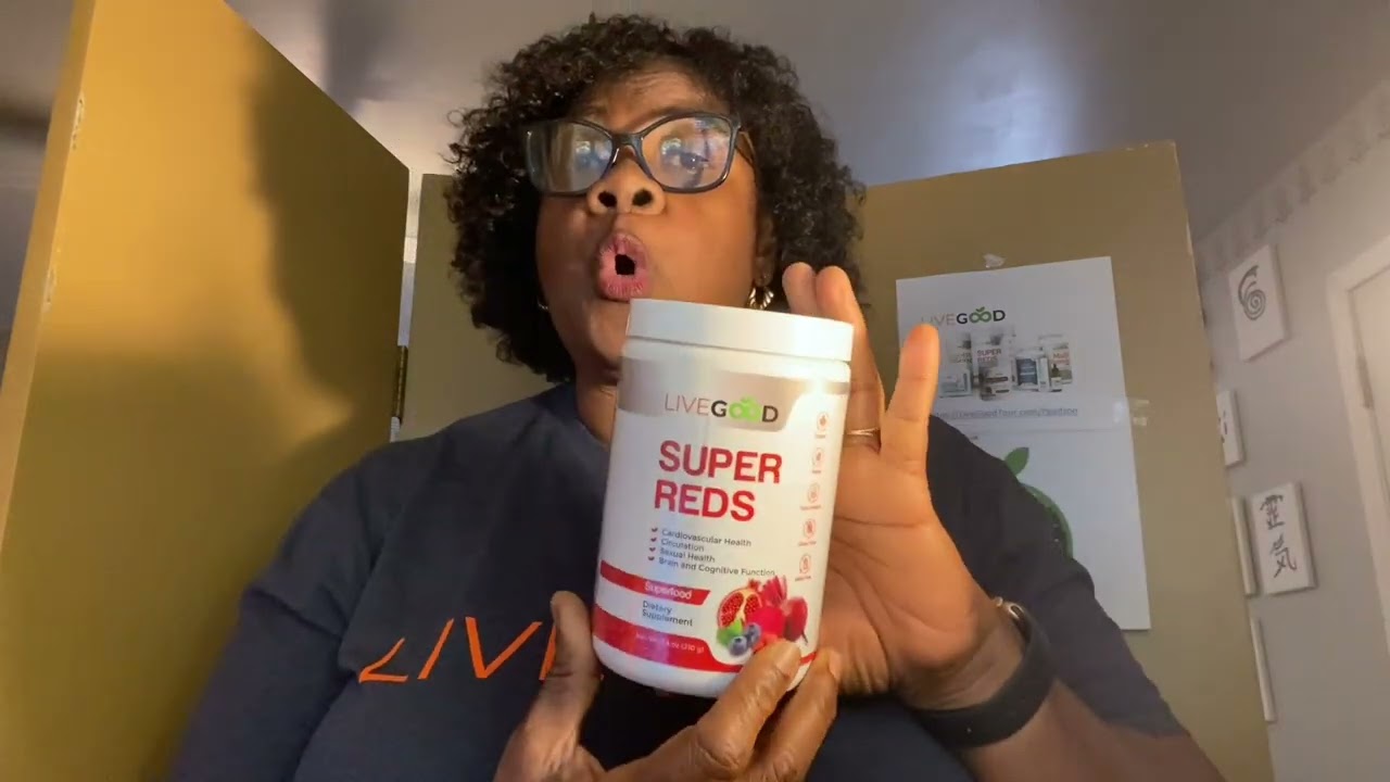 LiveGood with Supper Red Healthy Heart Food