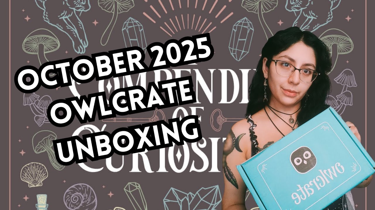 A Compendium of Curiosities ✨ | October YA OwlCrate Unboxing (A Curious Kind of Magic)
