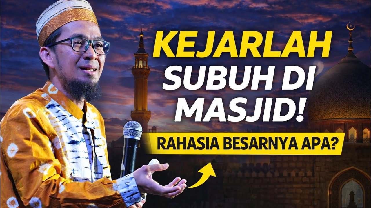 Ustadz Adi Hidayat Bongkar Keutamaan Subuh Berjamaah yang Sering Diremehkan